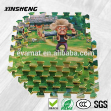 EVA foamed pvc cushion mat for children